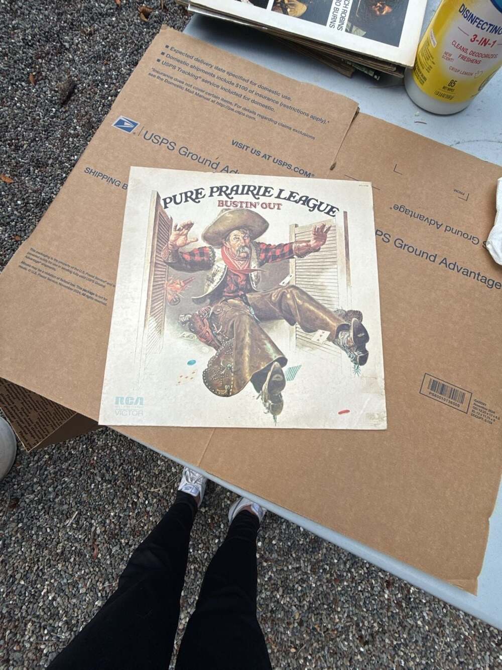 Pure Prairie League - Bustin' Out Vinyl LP (RCA Victor, AFL1-4769)